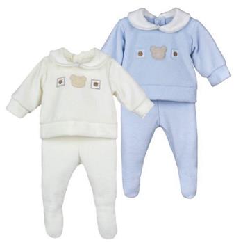 CONJUNTO BB NIÑO OSITO CRUDO