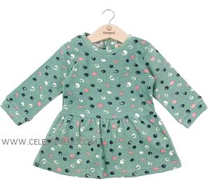 VESTIDO BEBE ESTAMPADO VERDE