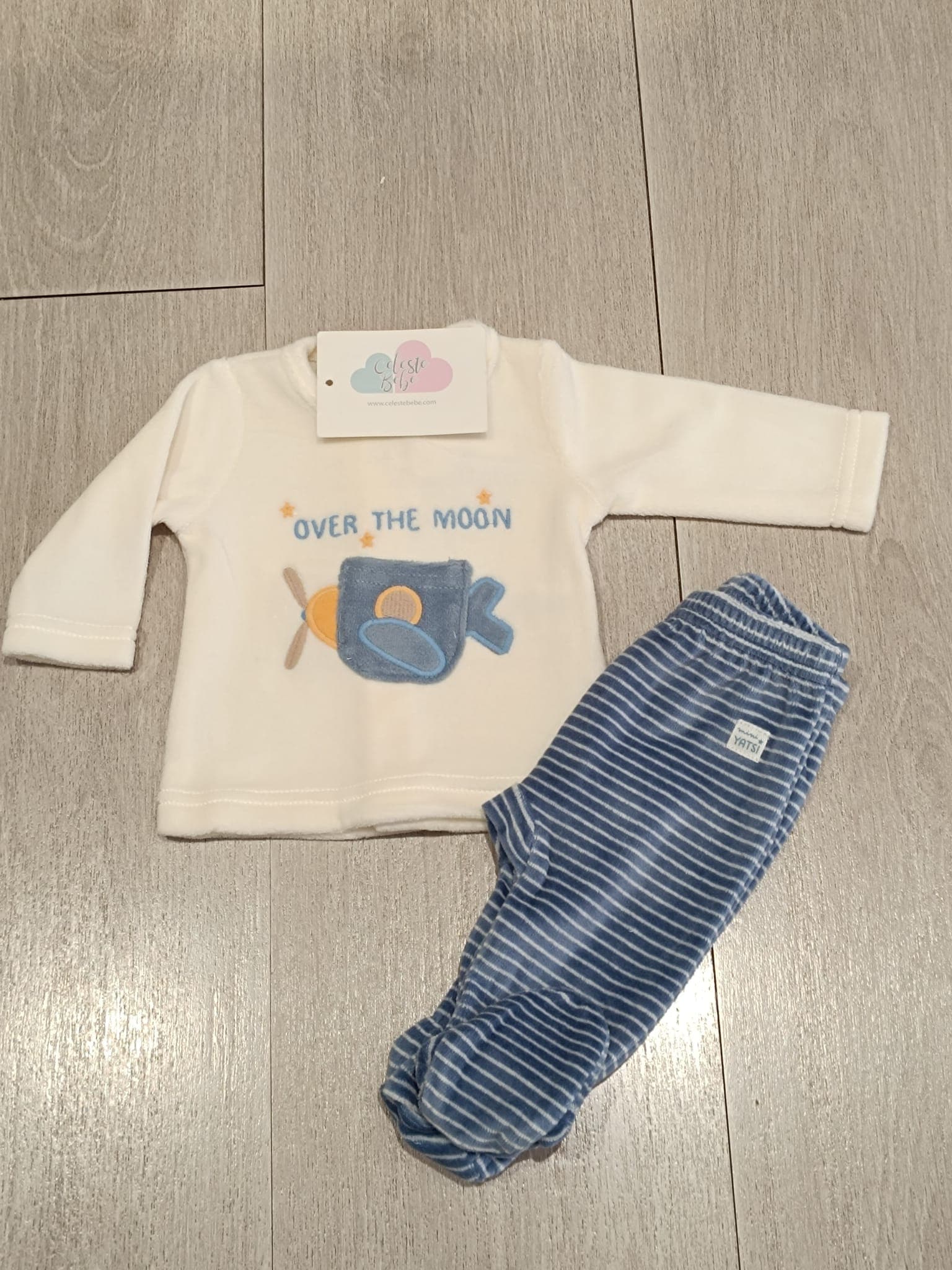 CONJUNTO 2P TUNDOSADO AVION